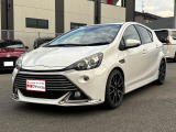 【中古車情報】トヨタ アクア 1.5 G G's ☆バックカメラ☆Pスタート☆純正アルミ☆ の中古車詳細（走行距離：13.2万km、カラー：パールホワイト、販売地域：福岡県那珂川市片縄北）