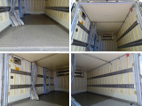 荷台内寸:425&times;188&times;190 リア3枚観音扉 ラッシングレール2段(63cm/123cm) 床アルミ縞鋼板張り 左サイドスライドドア -30℃設定-10度確認 格納ゲート/1,000㎏