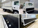 荷台内寸:312&times;162&times;38 三方開 床鉄板張り