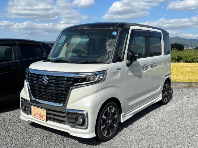 スペーシアカスタム ハイブリッド(HYBRID) XSターボ 衝突被害軽減ブレーキ非装着車 ...
