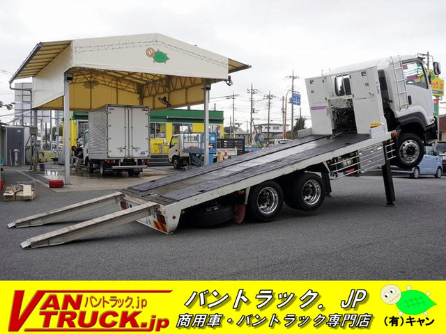 フォワード セルフローダー 大型 重機運搬 11.1トン積 ウインチ