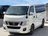 NV350キャラバン 2.0 DX ロング ホワイトレタータイヤ 電動ミラー ナビ