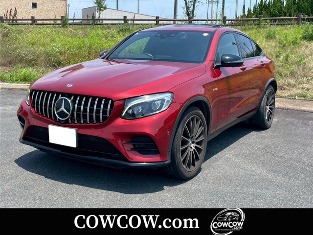 GLCクーペ AMG GLC43 4マチック 4WD ステップレス ガラスサンルーフ 黒革