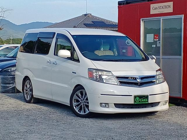 アルファードハイブリッド 2.4 G エディション 4WD 1500W電源 両側電動スライドドア