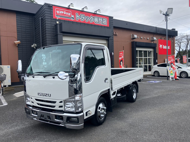 エルフ 1.55t積・平ボディ・全低床・AT車