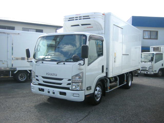 エルフ  2.95tワイドロング中温冷凍車・2室式