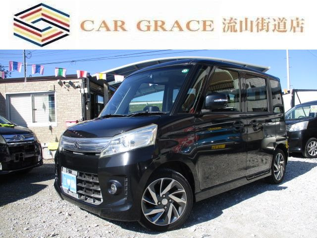 スペーシアカスタム TS ターボ車 両側自動ドア ナビTV HID