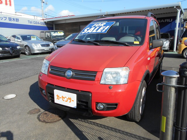 中古車 フィアット パンダ 4x4 クライミング 4wd 4wd の中古車詳細 51 000km オレンジ 福島県 79万円 中古車情報 中古車検索なら 車選びドットコム 車選び Com