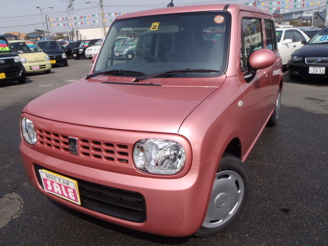 中古車 スズキ アルトラパン G の中古車詳細 登録済未使用車 12km走行 ピンクメタリック 群馬県 90万円 中古車情報 中古車 検索なら 車選びドットコム 車選び Com