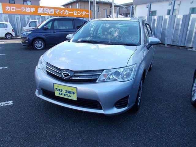 中古車 トヨタ カローラアクシオ 1 5 G 88 000km シルバー 岩手県