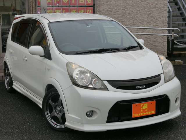 中古車 日産 ノート 1 6 16rz Impuフルエアロ マフラー 車高調ナビtv 5mt の中古車詳細 000km パール 千葉県 53 9万円 中古車情報 中古車検索なら 車選びドットコム 車選び Com