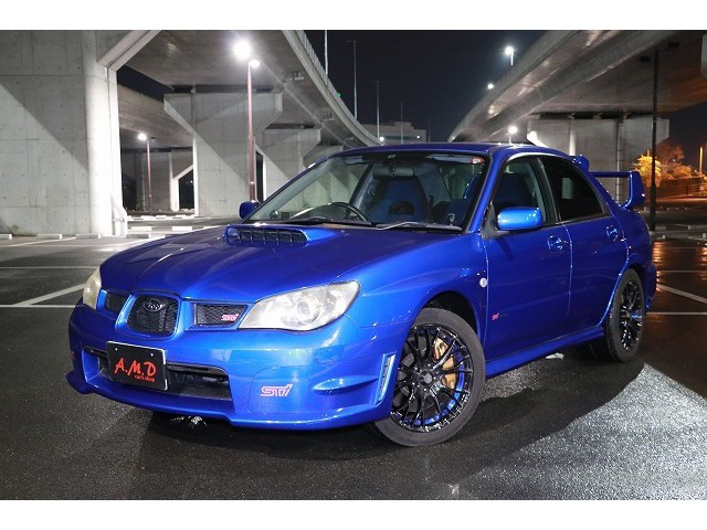 中古車 スバル インプレッサwrx 2 0 Wrx Sti 4wd Sti 139 000km ブルー 愛媛県 99 8万円 中古車情報 中古車検索なら 車選び Com