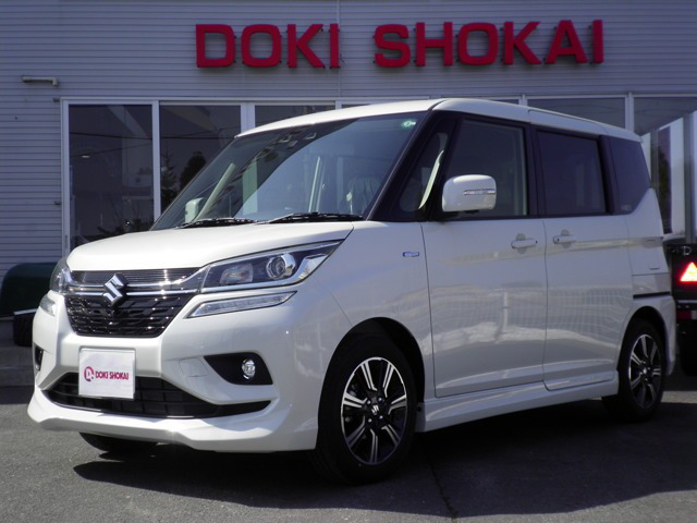 中古車 スズキ ソリオバンディット 1 2 ハイブリッド Hybrid Mv 4wd の中古車詳細 登録済未使用車 9km走行 パール 青森県 219 8万円 中古車情報 中古車検索なら 車選びドットコム 車選び Com