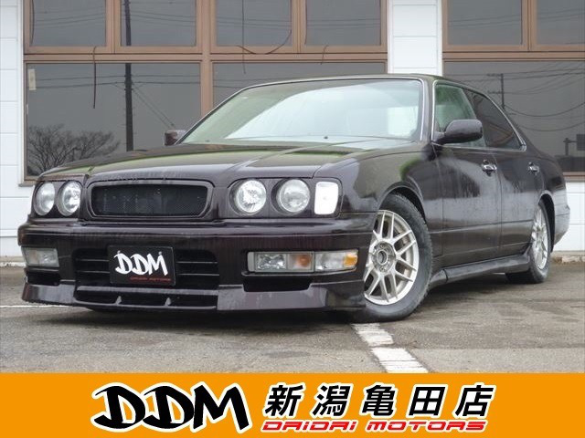 中古車 日産 セドリック 3 0 グランツーリスモ Sv 66 000km ワインレッド 新潟県 20万円 中古車情報 中古車検索なら 車選び Com