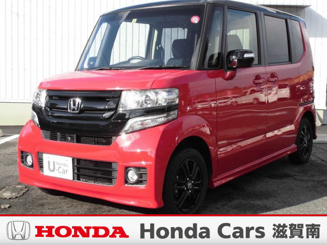 中古車 ホンダ N Boxカスタム G Lパッケージ 2トーンカラースタイル 29 000km レッドブラックツートン 滋賀県 129 8万円 中古車情報 中古車検索なら 車選び Com