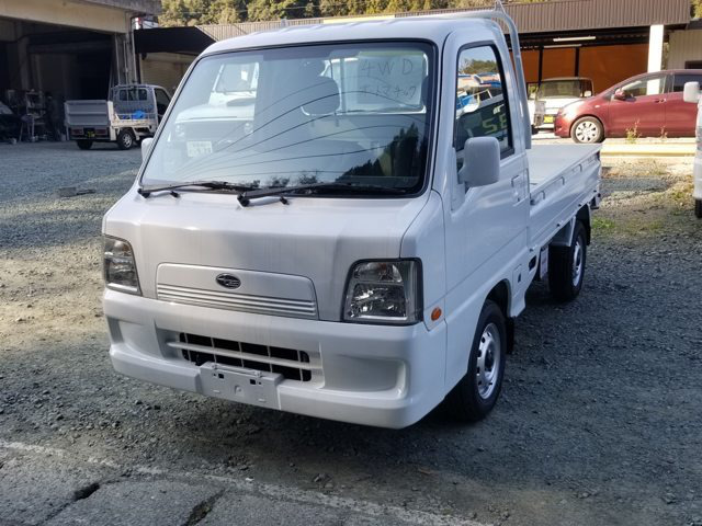 中古車 スバル サンバートラック Tb 4wd 63 000km ホワイト 愛媛県 43万円 中古車情報 中古車検索なら 車選び Com