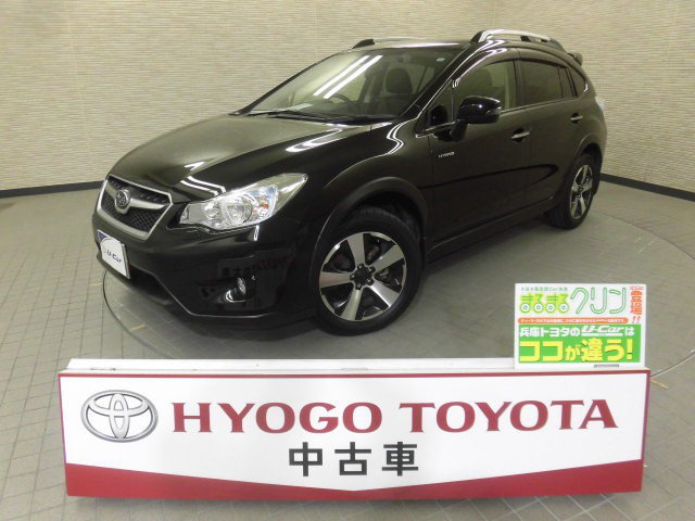 中古車 スバル インプレッサxvハイブリッド 2 0i L アイサイト 4wd 30 000km ブラック 兵庫県 129 8万円 中古車情報 中古車検索なら 車選び Com