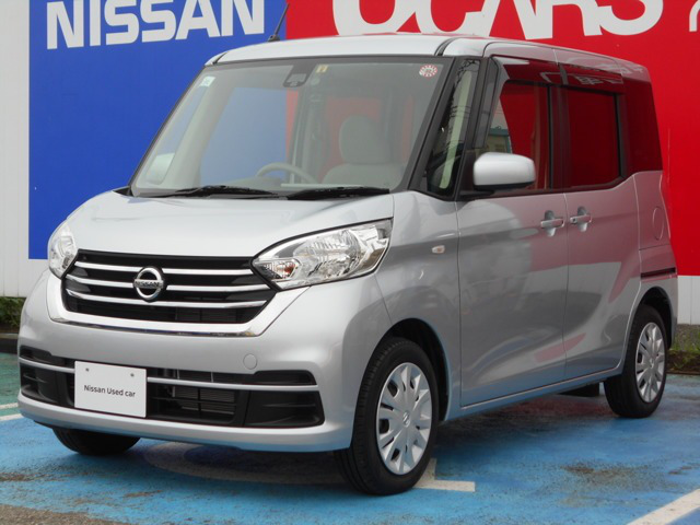 中古車 日産 デイズルークス X 7 000km シルバー 千葉県 99 9万円 中古車情報 中古車検索なら 車選び Com