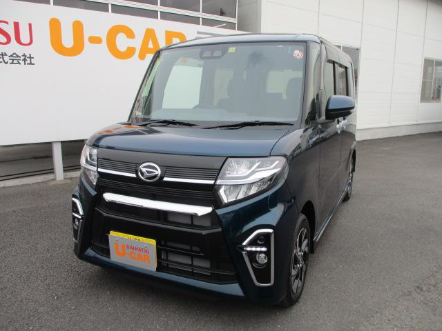 中古車 ダイハツ タントカスタム X 2 000km ブルー 大分県 150 7万円 中古車情報 中古車検索なら 車選び Com