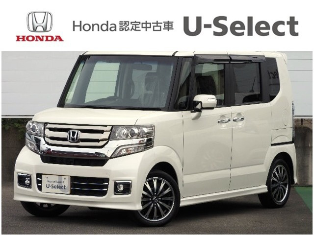 中古車 ホンダ N Boxカスタム G ターボ Lパッケージ 28 000km ホワイトパール 京都府 127 8万円 中古車情報 中古車検索なら 車選び Com