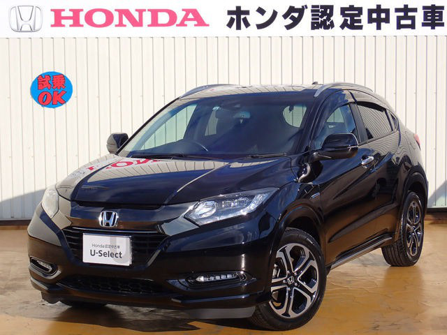 中古車 ホンダ ヴェゼル 1 5 ハイブリッド Z ホンダセンシング 18 000km ブラック 大阪府 209 8万円 中古車情報 中古 車検索なら 車選び Com