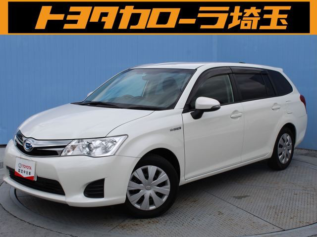 中古車 トヨタ カローラフィールダー 1 5 ハイブリッド シートヒーター装着車 36 000km パール 埼玉県 115万円 中古車 情報 中古車検索なら 車選びドットコム