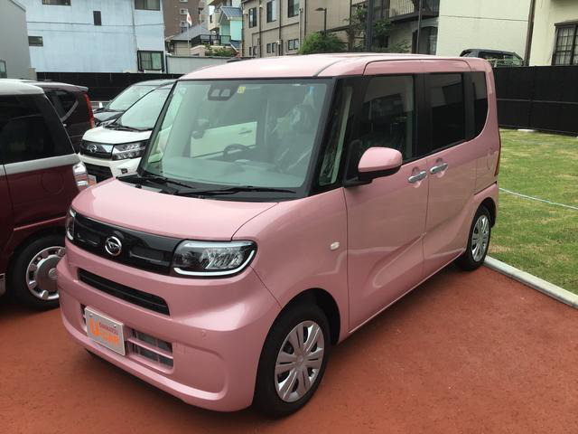 中古車 ダイハツ タント X 2 000km ピンク 熊本県 129 8万円 中古車情報 中古車検索なら 車選び Com