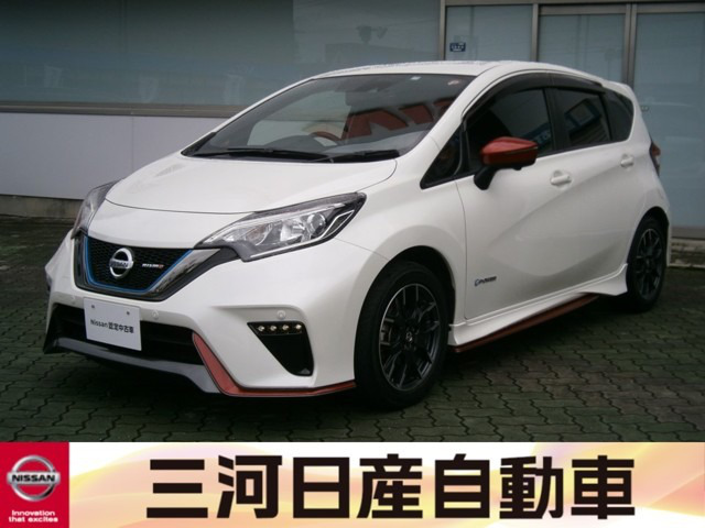 中古車 日産 ノート 1 2 E Power Nismo 34 000km パールホワイト 愛知県 179 3万円 中古車情報 中古車 検索なら 車選び Com