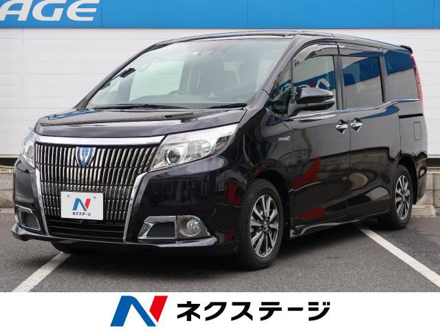 中古車 トヨタ エスクァイアハイブリッド 1 8 Gi 27 703km ブラック 埼玉県 229 9万円 中古車情報 中古車検索なら 車 選び Com