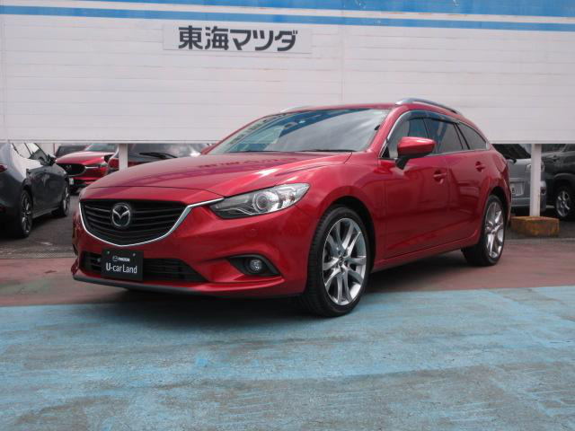 中古車 マツダ アテンザワゴン 2 2 Xd Lパッケージ 66 000km レッド 岐阜県 159 8万円 中古車情報 中古車検索なら 車選び Com