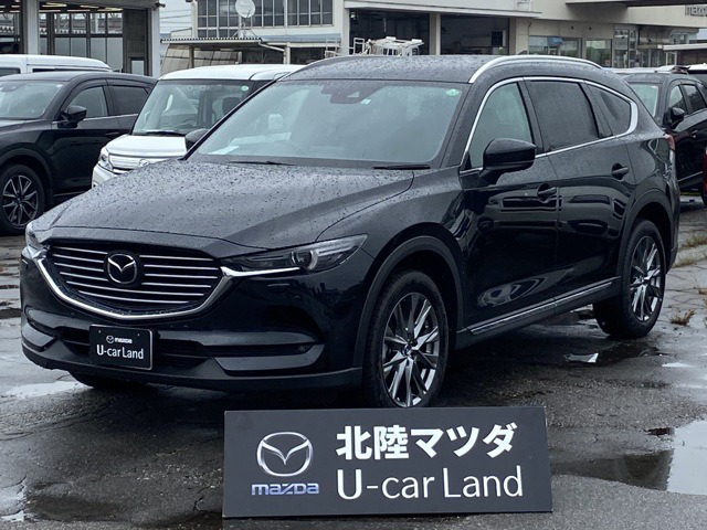 中古車 マツダ Cx 8 2 2 Xd Lパッケージ 4wd 5 000km ブラック 富山県 403万円 中古車情報 中古車検索なら 車 選びドットコム