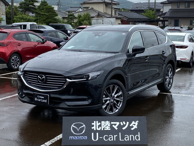 中古車 マツダ Cx 8 2 2 Xd Lパッケージ 9km ブラック 石川県 398万円 中古車情報 中古車検索なら 車 選び Com