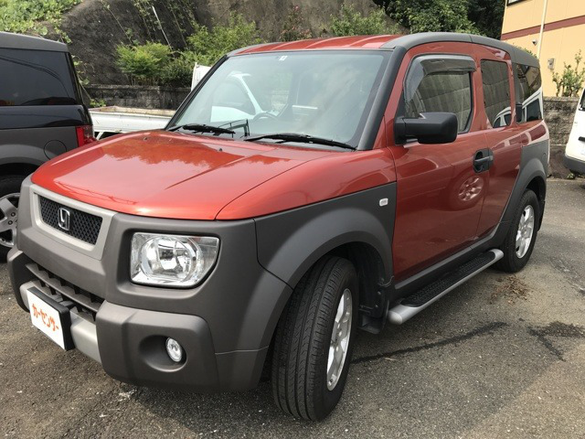 中古車 ホンダ エレメント 4wd の中古車詳細 92 000km オレンジ 長崎県 147万円 中古車情報 中古車検索なら 車 選びドットコム 車選び Com