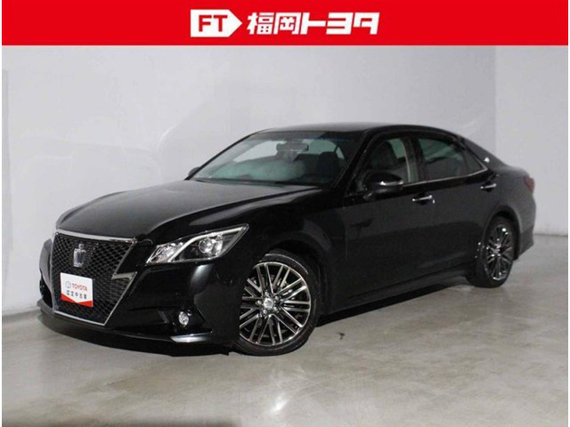 中古車 トヨタ クラウンアスリート 2 5 S 46 000km ブラックパール 福岡県 229万円 中古車情報 中古車検索なら 車 選び Com