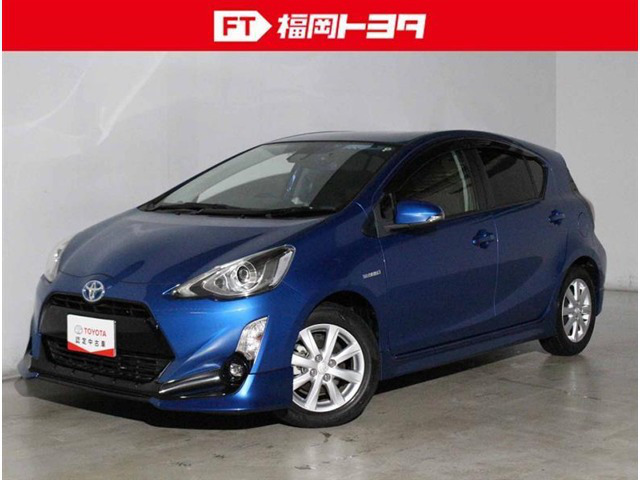 中古車 トヨタ アクア 1 5 G 22 000km ブルーメタリック 福岡県 123万円 中古車情報 中古車検索なら 車選び Com