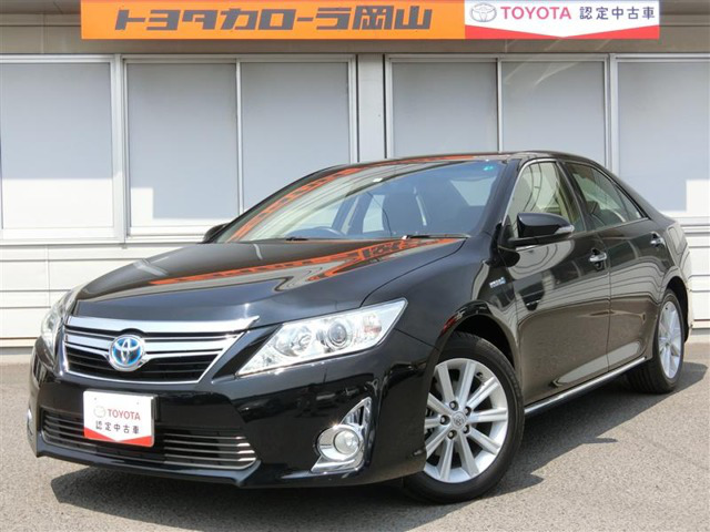 中古車 トヨタ カムリハイブリッド 2 5 Gパッケージ 39 000km ブラック 岡山県 122万円 中古車情報 中古車検索なら 車 選び Com