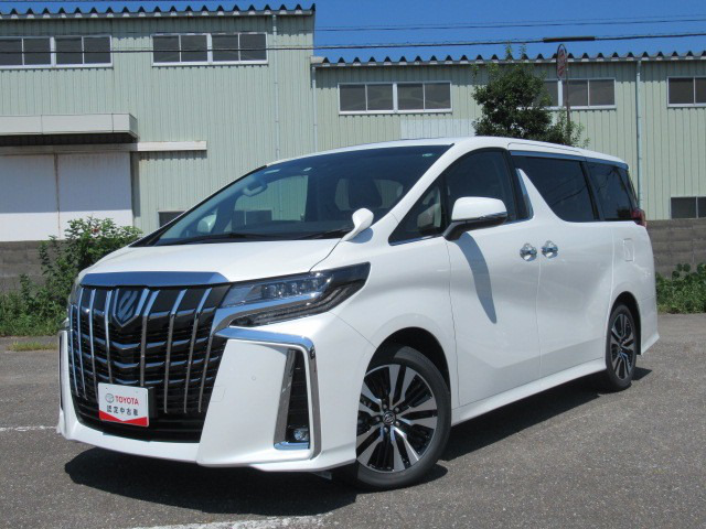 中古車 トヨタ アルファード 2 5 S Cパッケージ 1 000km ホワイトパール 石川県 446万円 中古車情報 中古車検索なら 車 選び Com