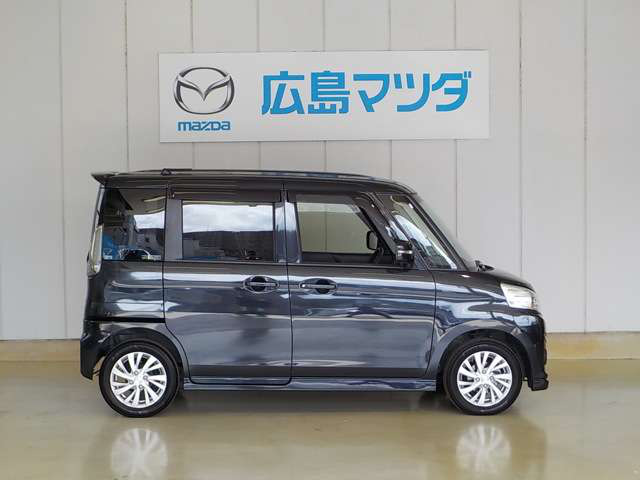 中古車 マツダ フレアワゴン カスタムスタイル Xg 19 000km ブラック 広島県 105 8万円 中古車情報 中古 車検索なら 車選び Com