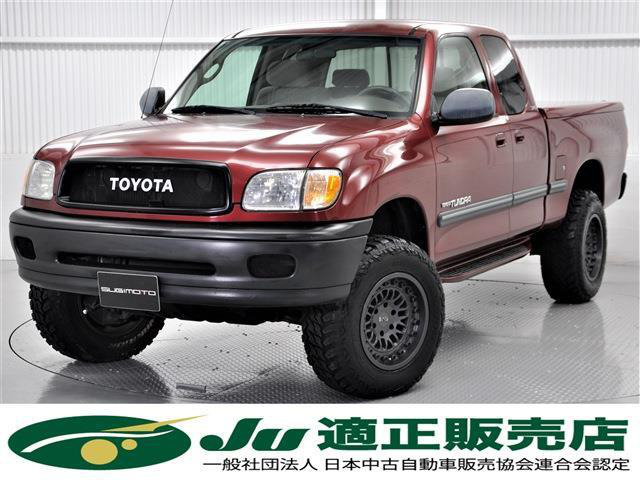 中古車 米国トヨタ タンドラ アクセスキャブ Sr 5 4wd 社外ホイール リフトアップ 139 000km ワインレッド 愛知県 148万円 中古車情報 中古車検索なら 車選びドットコム