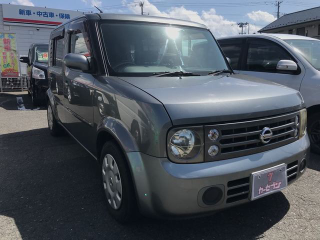 中古車 日産 キューブキュービック 1 5 15s Four 4wd の中古車詳細 93 000km グレー 青森県 39万円 中古車情報 中古車検索なら 車選びドットコム 車選び Com