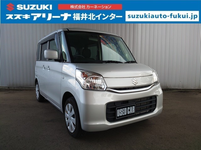 中古車 スズキ スペーシア X の中古車詳細 17 000km シルバー 福井県 95 8万円 中古車情報 中古車検索なら 車 選びドットコム 車選び Com