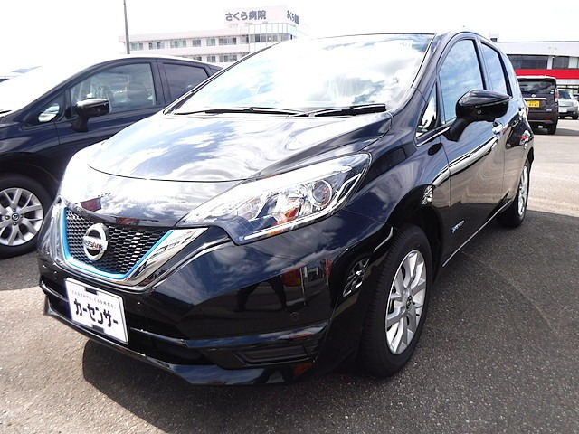 中古車 日産 ノート 1 2 E Power X の中古車詳細 登録済未使用車 km走行 ブラック 福井県 0 6万円 中古車 情報 中古車検索なら 車選びドットコム 車選び Com