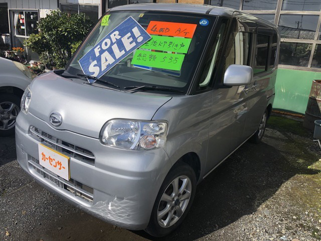 中古車 ダイハツ タント L 4wd 63 000km シルバー 青森県 43万円 中古車情報 中古車検索なら 車選びドットコム 車選び Com