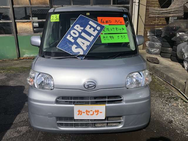 中古車 ダイハツ タント L 4wd 63 000km シルバー 青森県 43万円 中古車情報 中古車検索なら 車選びドットコム 車選び Com