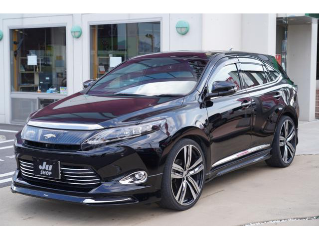 中古車 トヨタ ハリアー プレミアム アドバンスドパッケージ 委託車両 の中古車詳細 51 000km ブラック 香川県 270万円 中古車情報 中古車検索なら 車選びドットコム 車選び Com