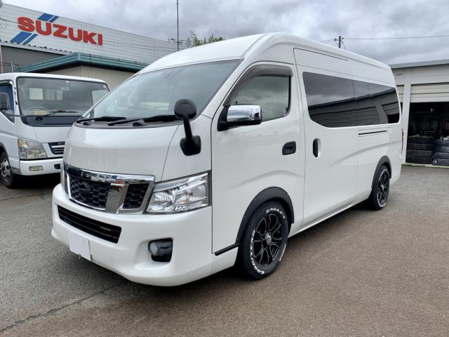 中古車 日産 Nv350キャラバン Dxワイド スーパーロングhrクロムgパッケ の中古車詳細 6 000km パール 愛媛県 248万円 中古車情報 中古車検索なら 車選びドットコム 車選び Com