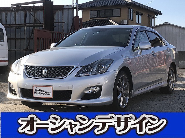 中古車 トヨタ クラウンアスリート 3 5 プッシュスタート ナビ Bluetooth の中古車詳細 104 000km シルバー 新潟県 59 8万円 中古車情報 中古車検索なら 車選びドットコム 車選び Com