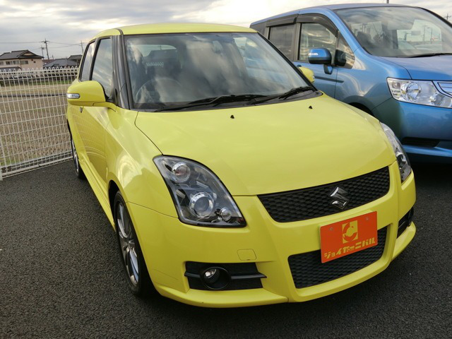 中古車 スズキ スイフト 1 6 スポーツ Vセレクション の中古車詳細 72 000km イエロー 千葉県 62 5万円 中古車情報 中古車検索なら 車選びドットコム 車選び Com