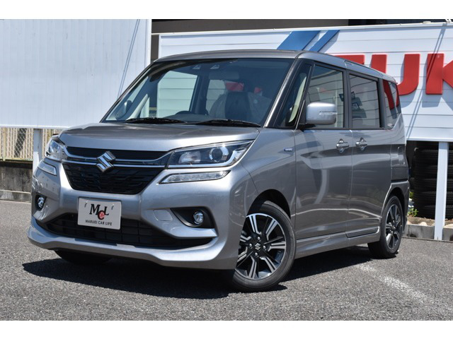 中古車 スズキ ソリオバンディット 1 2 ハイブリッド Hybrid Mv 登録済未使用車 5km ダークシルバーメタリック 岐阜県 198万円 中古車情報 中古車検索なら 車選びドットコム 車選び Com