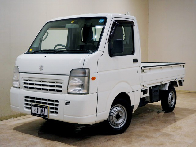 中古車 スズキ キャリイ Fc エアコン パワステ 4wd Mt車 夏冬タイヤ 一年保証 の中古車詳細 65 000km ホワイト 北海道 65万円 中古車情報 中古車検索なら 車選びドットコム 車選び Com
